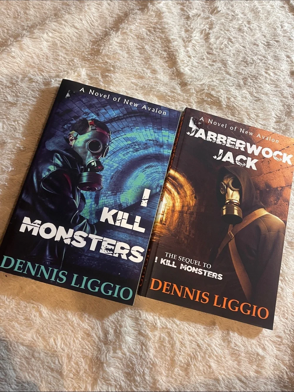Novel of New Avalon, I kill monsters and Jabberwock Jack